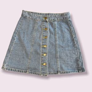 Shein Denim Skirt   